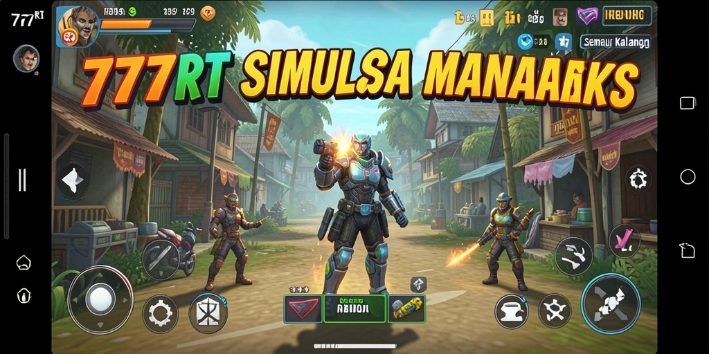 Screenshot 777RT menampilkan gameplay simulasi yang mengasyikkan.