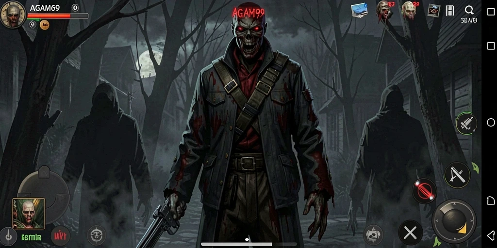 Tampilan gameplay AGAM69 yang menegangkan dan mencekam.