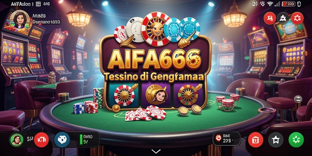 Screenshot AIFA66 menampilkan gameplay Kasino yang menarik dan interaktif.