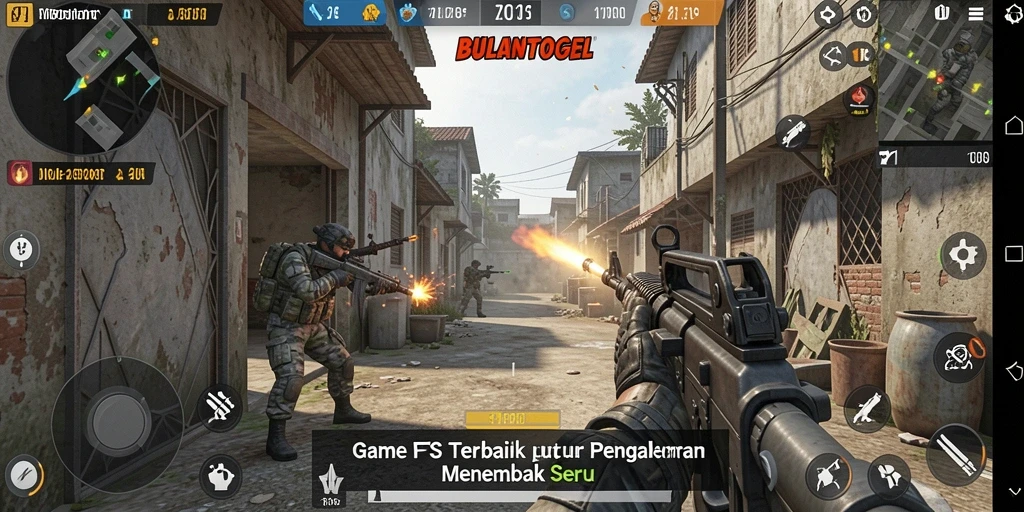Tampilan gameplay seru dari BULANTOGEL dengan aksi tembak menembak yang mendebarkan.