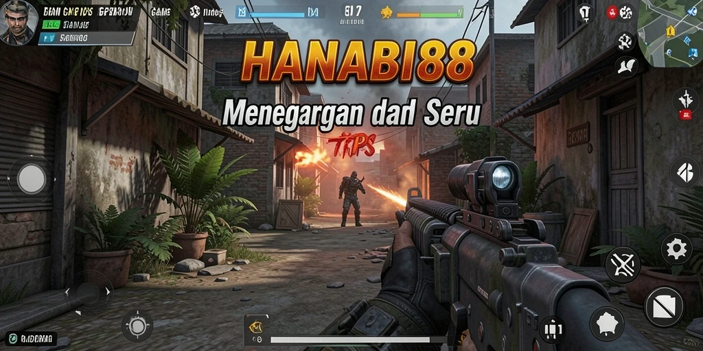 Tangkapan layar gameplay HANABI88 yang menampilkan aksi TPS yang mendebarkan.