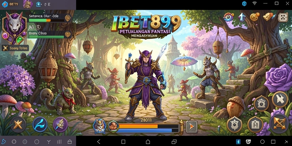 Gameplay seru dalam dunia ARPG yang penuh petualangan.