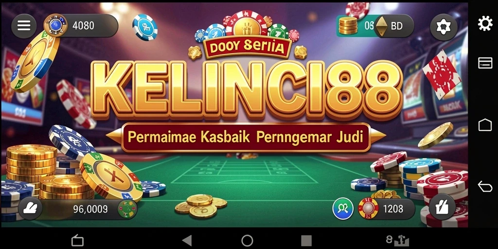 Tampilan gameplay Kasino yang mendebarkan di KELINCI88.