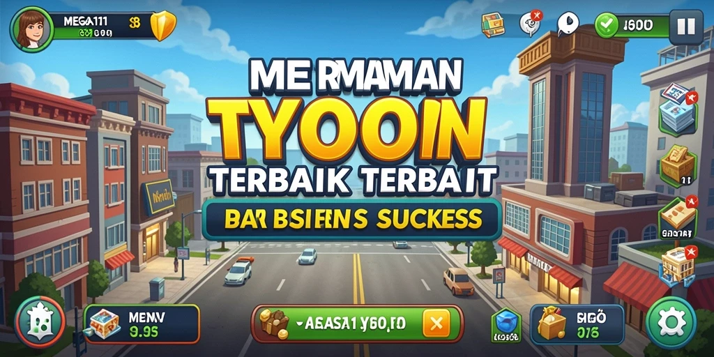 Tampilan menarik dari gameplay Tycoon di MEGA111.