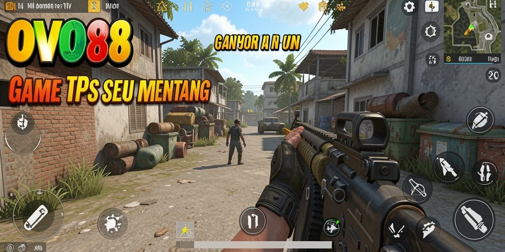 Tampilan gameplay TPS yang mendebarkan dalam OVO88.