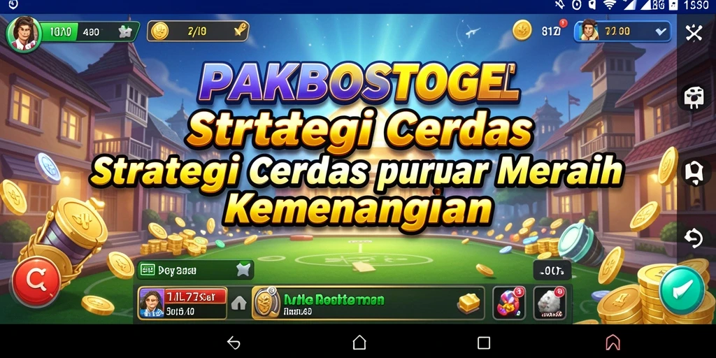Tampilan gameplay menarik di PAKBOSTOGEL yang menantang strategi pemain.