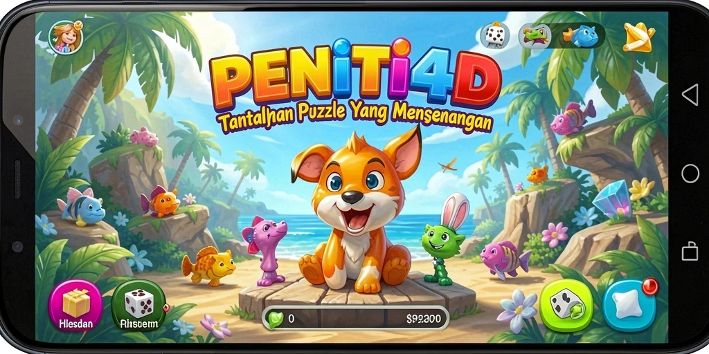 Tangkapan layar gameplay PENITI4D menunjukkan tantangan puzzle yang menarik.