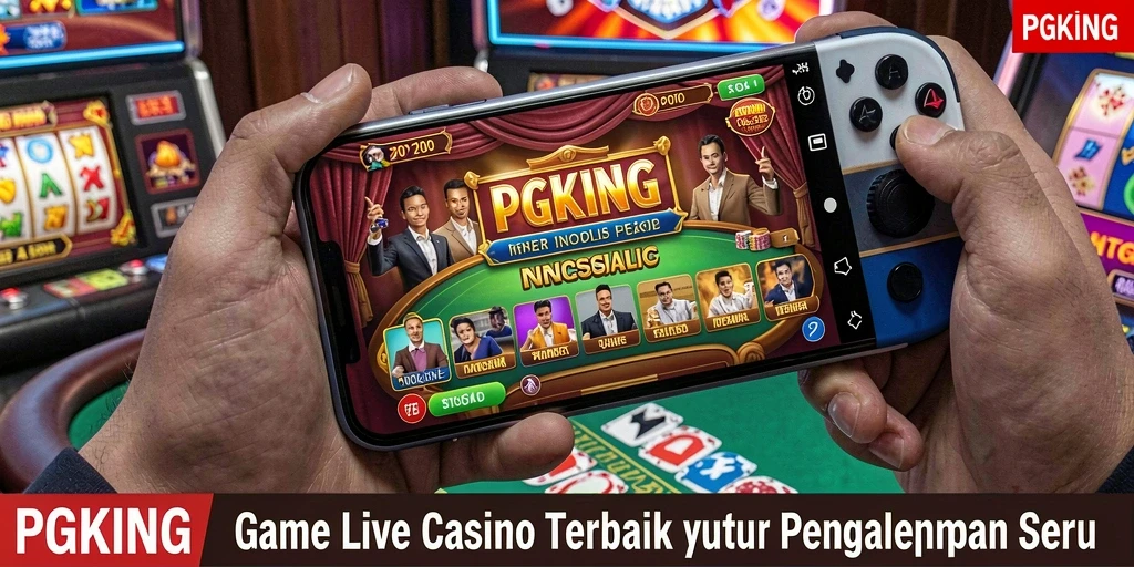 Gameplay Live Casino PGKING yang mendebarkan dan interaktif.