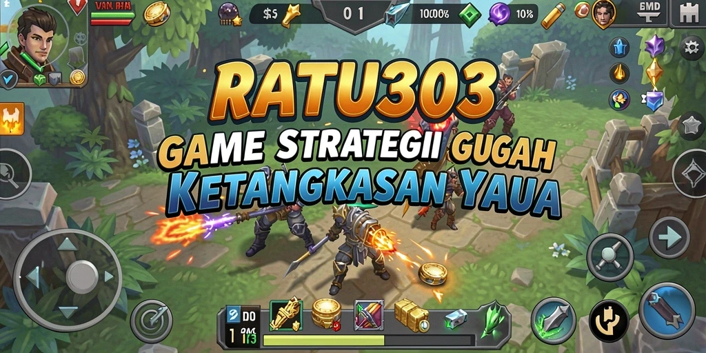 Tampilan action intens dan strategi mendebarkan dalam RATU303.