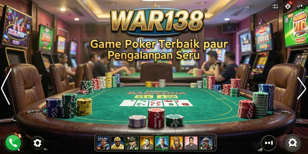 Tampilan antarmuka gameplay WAR138 yang menarik dan interaktif.